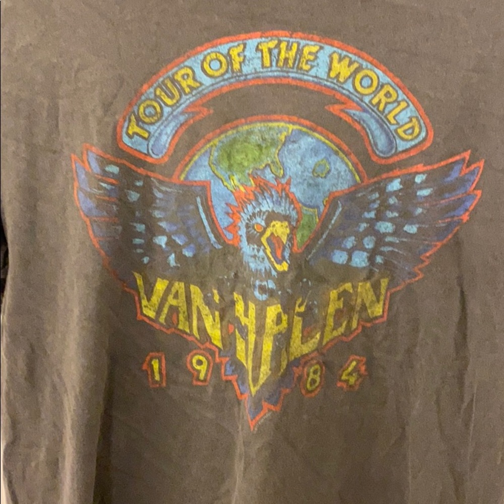 Van Halen Tour of the World shirt
